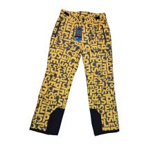 NOWE MĘSKIE SPODNIE SLOPE KILLY SNOWBOARD PANT MUSTARD FULL PRINT ROZMIAR L 15/15K