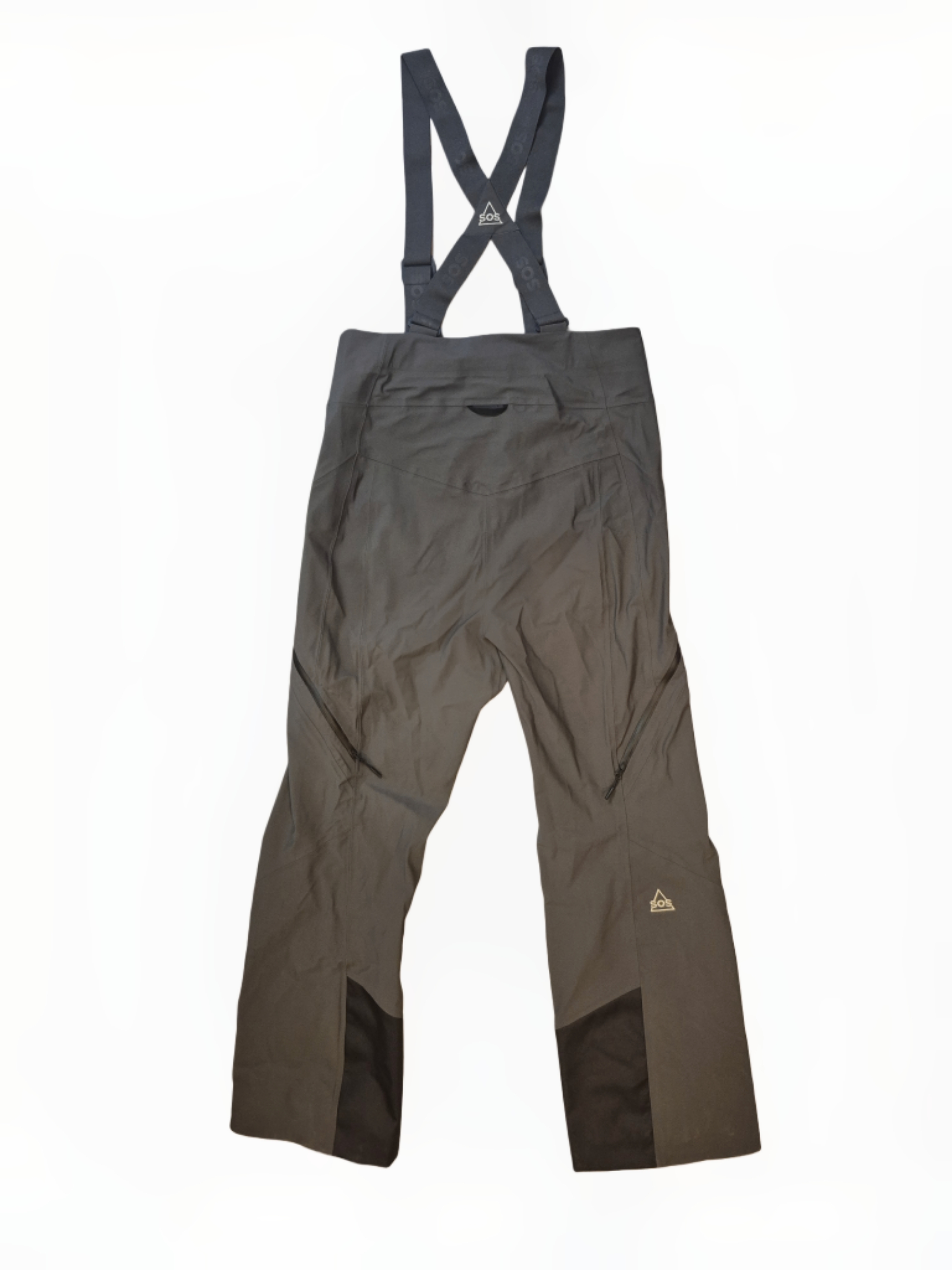 NOWE MĘSKIE SPODNIE SOS THE HOVERLA BIB 3L PANT DARK OLIVE ROZMIAR L 15/15K