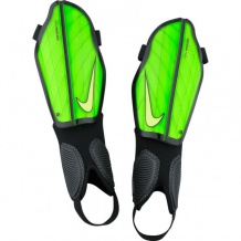 NOWE OCHRANIACZE PIŁKARSKIE NIKE PROTEGGA FLEX ELECTRIC GREEN ROZMIAR M