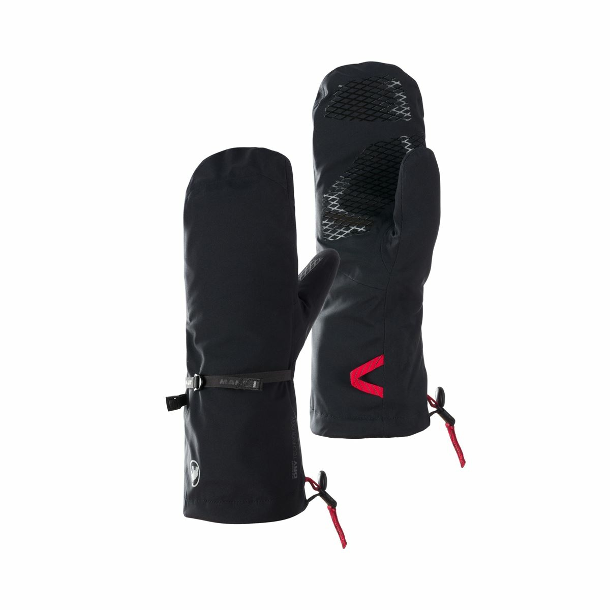 NOWE RĘKAWICE MAMMUT SHELL MITTEN BLACK ROZMIAR 9