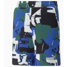 Nowe spodenki Puma Essentials+ STREET ART Printed Shorts, rozmiar 140