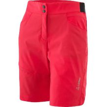 Nowe spodenki rowerowe Loffler Comfort-E CSL Bike Shorts Poppy Red, rozmiar 46/3XL