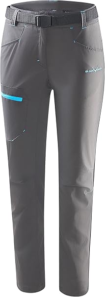 Nowe spodnie damskie Black Crevice Trekkinghose Anthracite, rozmiar 42