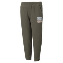 Nowe spodnie dziecięce Puma Alpha 7/8 Leaf, rozmiar 128