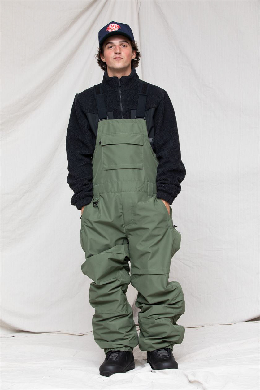 Nowe Spodnie L1 Nitro Rankin BIB Thyme 20K/20K, rozmiar L