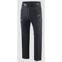 Nowe spodnie męskie Black Crevice Zip-Off Trekkinghose, rozmiar L