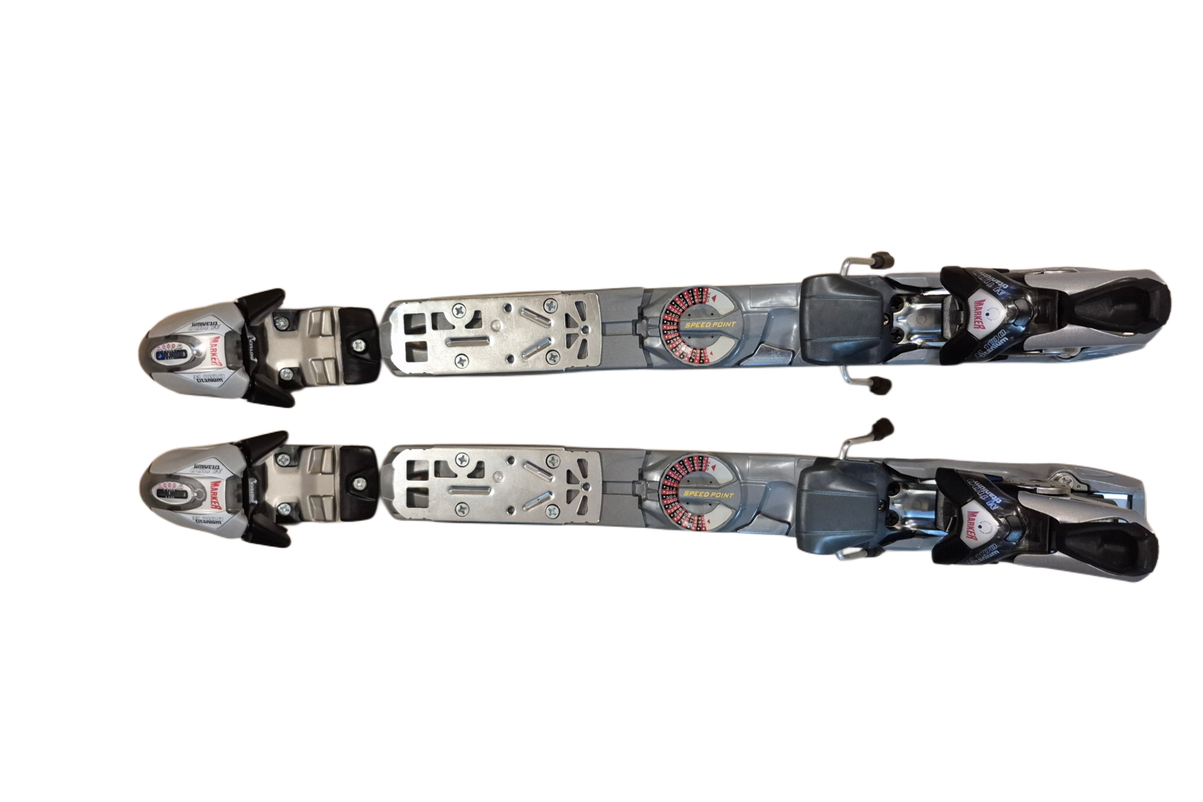 NOWE WIĄZANIA NARCIARSKIE MARKER M1100 TITANIUM SP DEMO SILVER/BLACK