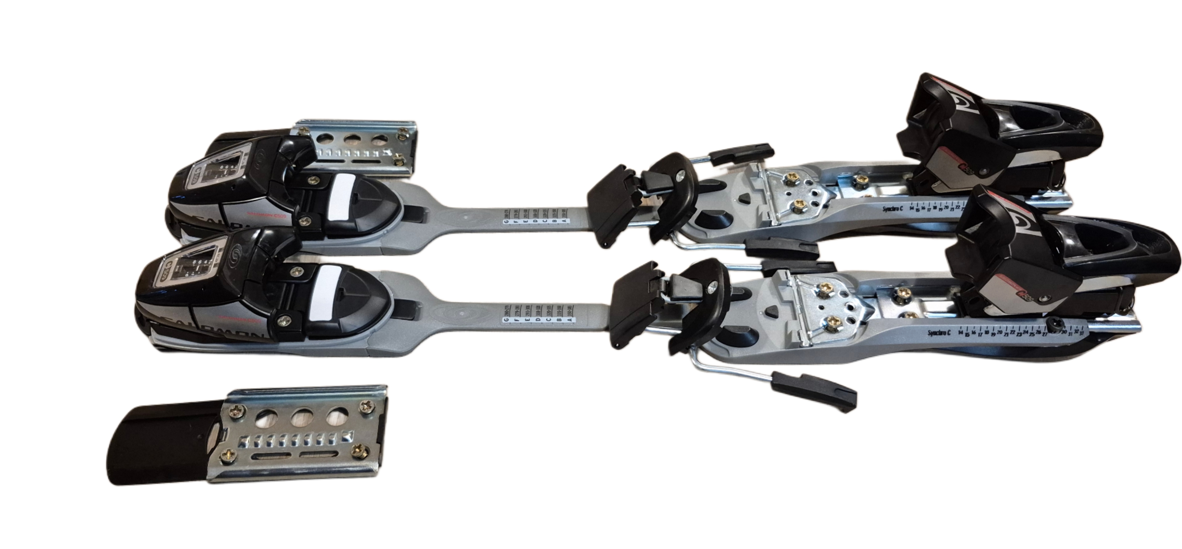 NOWE WIĄZANIA NARCIARSKIE SALOMON C509SC BLACK/GREY SILVER