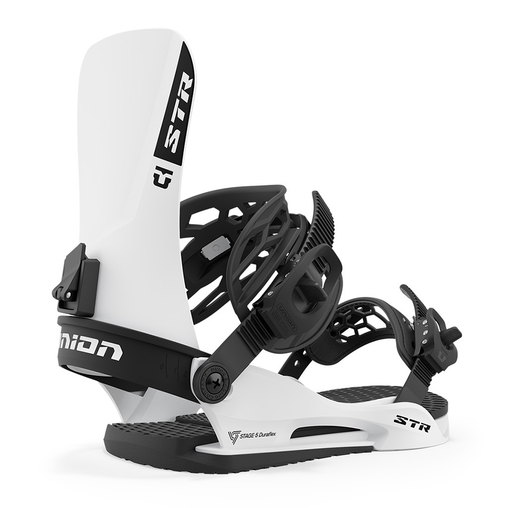 NOWE WIĄZANIA SNOWBOARD UNION STR WHITE ROZMIAR M (41-43,5 EU)