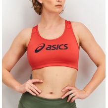 NOWY DAMKSI TOP ASICS LOGO BRA PIXEL PINK ROZMIAR XS