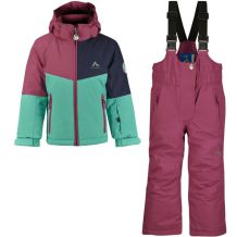 NOWY DZIECIĘCY ZESTAW ZIMOWY MCKINLEY IMANI + IBO PINK/TURQUOISE NA WZROST 98CM