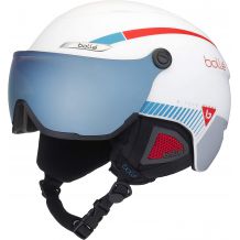Powystawowy kask narciarski Bollé B-Yond Visor White Amber Blue S2 , rozmiar 54-58 cm