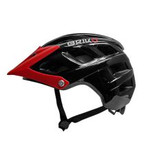 Nowy kask rowerowy Briko 04Team Rental Black Red, rozmiar M/L/58-61 cm