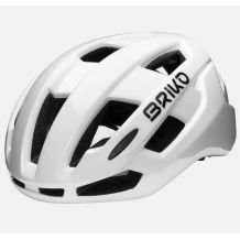 Nowy kask rowerowy Briko Izar Led Shiny White, rozmiar L/58-61 cm