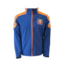 Nowy męski softshell/kurtka Kini Red bull Team Orange/Navy, rozmiar L