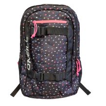 NOWY PLECAK O'NEILL BOARDER BLACK AOP WITH YELLOW