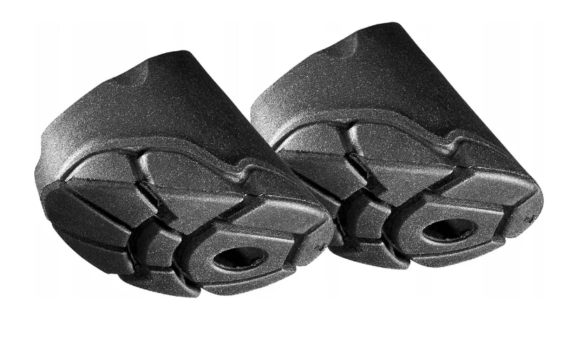 PARA NAKŁADEK NA KIJE TREKKINGOWE LEKI SMART TIP PAD 2.0 BLACK