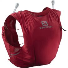 Plecak biegowy Salomon Sense Pro 10 W Set Red Chili, rozmiar S