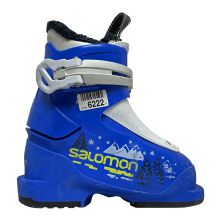 Potestowe buty narciarskie dziecięce Salomon T1 Raceblue, rozmiar 17 cm