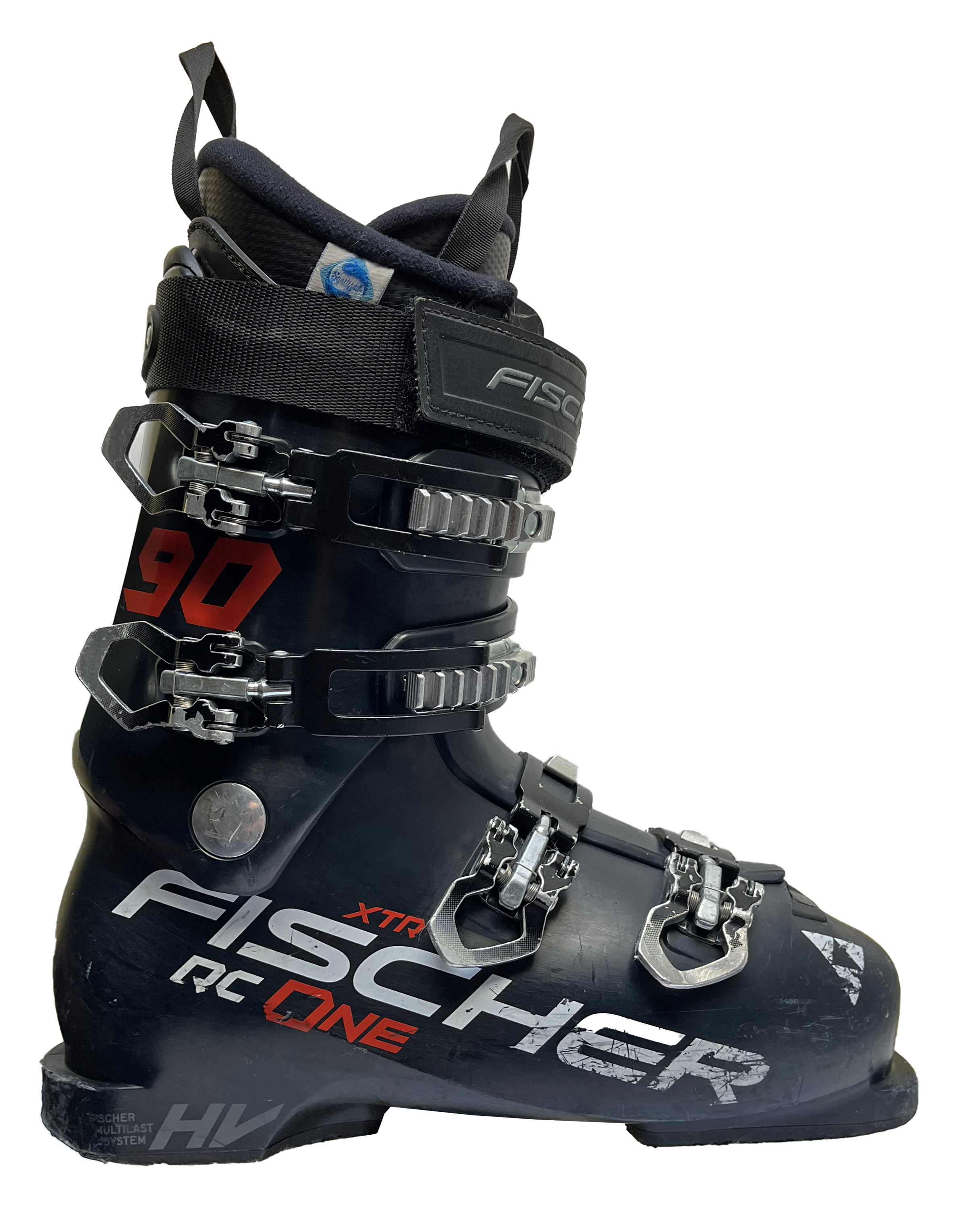 Potestowe buty narciarskie Fischer RC ONE 90 XTR Black/Red, rozmiar 27/27,5