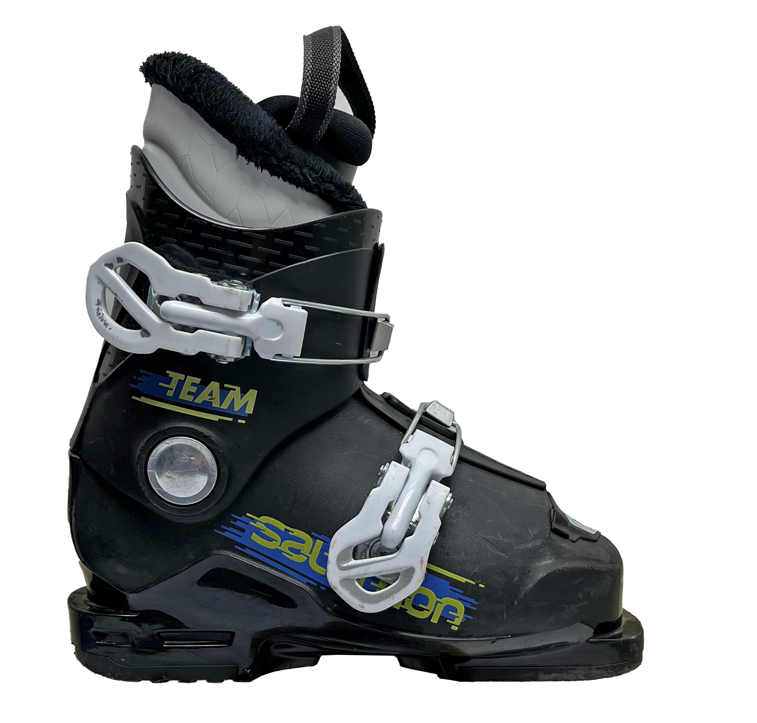 Potestowe buty narciarskie Salomon Team T2 Black/Blue, rozmiar 18/19