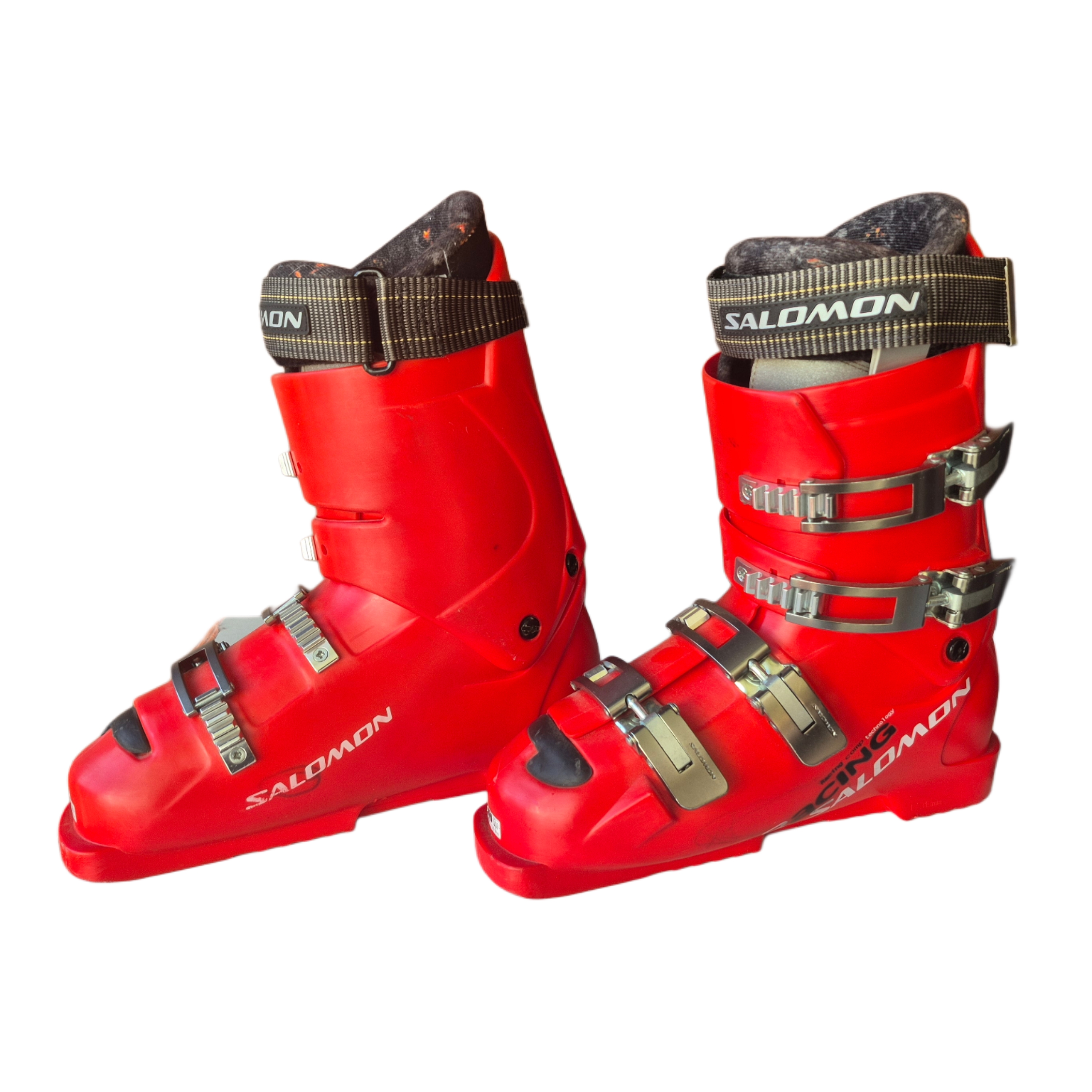 POTESTOWE JUNIORSKIE BUTY NARCIARSKIE SALOMON RACING ROZMIAR 27.5 CM