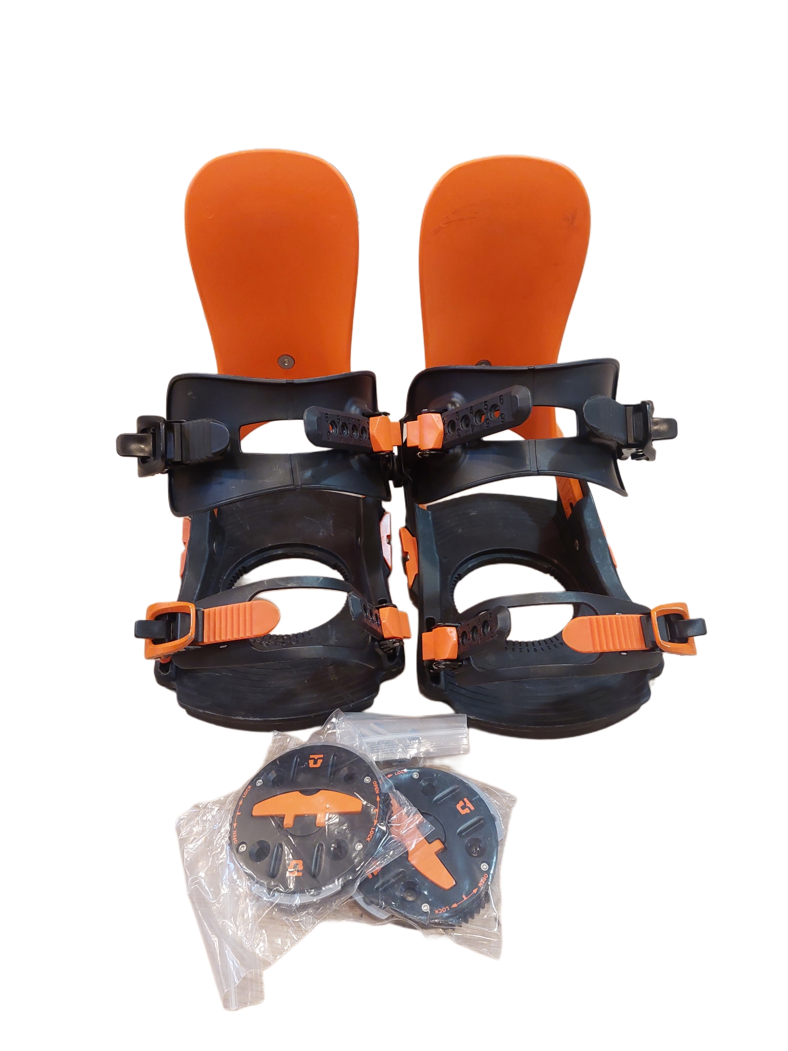 POTESTOWE WIĄZANIA SNOWBOARD UNION RENTAL BLACK/ORANGE ROZMIAR S/M (EU 36- 41) 2025