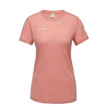 POWYSTAWOWA KOSZULKA DAMSKA MAMMUT TREE WOOL FL T-SHIRT WOMEN QUARTZ DUST MELANGE ROZMIAR XS MERINO