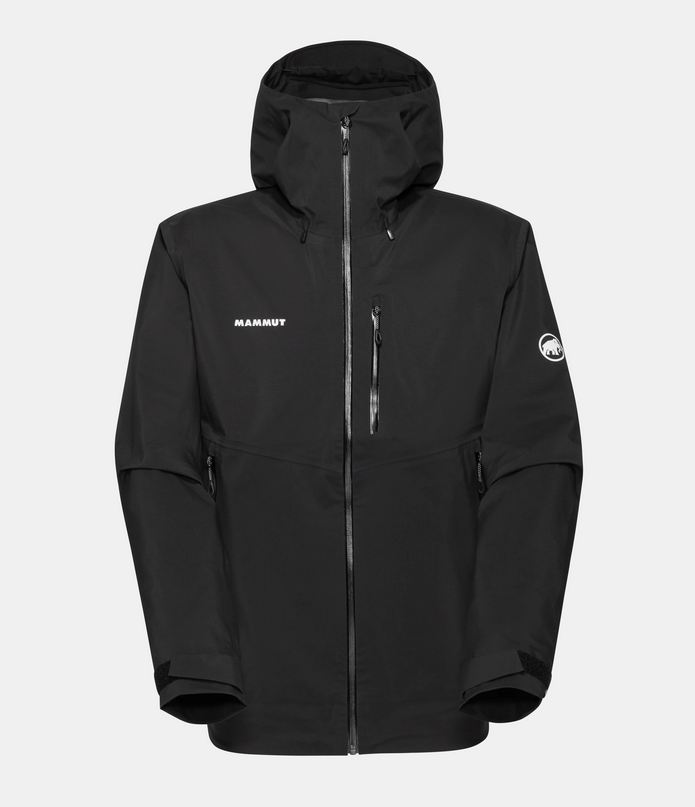KURTKA MĘSKA MAMMUT ALTO GUIDE HOODED 3L JACKET BLACK ROZMIAR L
