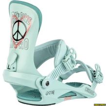 POWYSTAWOWE WIĄZANIA SNOWBOARD NITRO COSMIC LOVE PEACE NITRO ROZMIAR S/M (23-26,5 CM) 2025