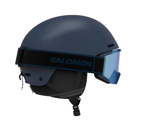 Powystawowy kask narciarski Salomon Briaks Combo Blue S2, rozmiar S/53-56