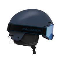 Powystawowy kask narciarski Salomon Briaks Combo Blue S2, rozmiar S/53-56