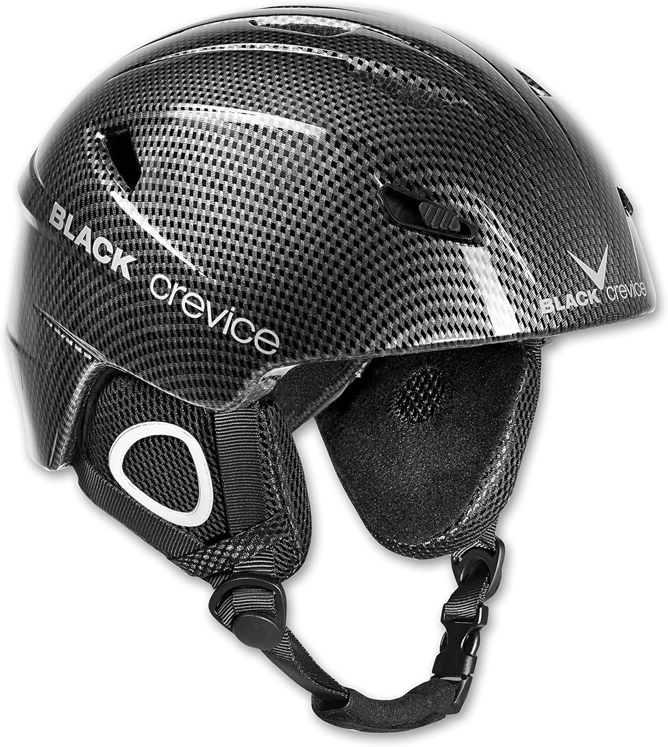 Powystawowy kask narciarski Black Crevice Kitzbühel Carbon, rozmiar 59-60 cm