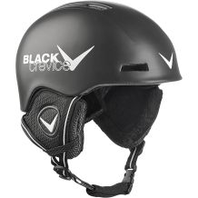 Powystawowy kask narciarski dziecięcy Black Crevice Stubai Black, rozmiar 52-54 cm