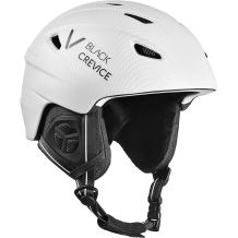 Powystawowy kask narciarski Black Crevice Streif White Carbon, rozmiar 57-58 cm