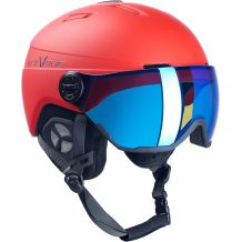 Powystawowy kask narciarski Black Crevice Calgary Red Mat, rozmiar 54-57