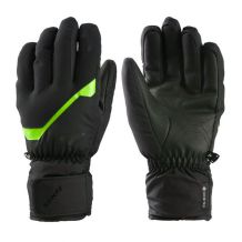 RĘKAWICE NARCIARSKIE ZANIER RAURIS GTX JUNIOR BLACK/GREEN ROZMIAR 5