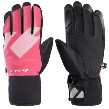 RĘKAWICE NARCIARSKIE ZANIER SHREDDER.STX GLOVES JUNIOR BLACK/ROSE ROZMIAR 6