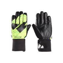 RĘKAWICE NARCIARSKIE ZANIER SHREDDER.STX GLOVES JUNIOR BLACK/GREEN ROZMIAR 5