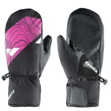 RĘKAWICE NARCIARSKIE ZANIER SILLIAN.STX MITTEN JUNIOR BLACK/ROSE ROZMIAR 5