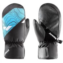 RĘKAWICE NARCIARSKIE ZANIER SILLIAN.STX MITTEN JUNIOR BLACK/BLUE ROZMIAR 5