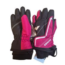 RĘKAWICE NARCIARSKIE ZANIER TODDLER STX GLOVES KIDS BLACK/FUCHSIA ROZMIAR 2(M) - WIEK 3-4 LATA