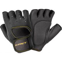 Rękawiczki treningowe X Fact Fitness Glove Black, rozmiar S