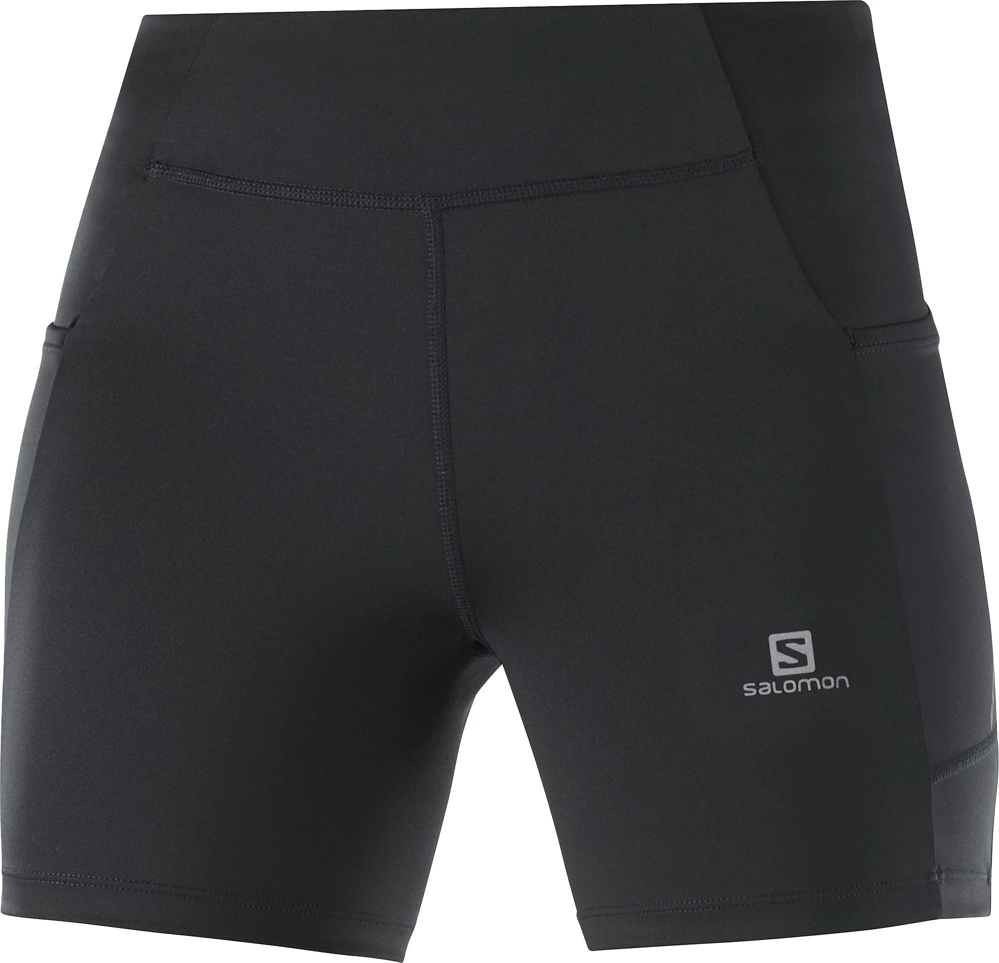 SALOMON CROSS RUN SHORT TIGHT W BLACK SPODENKI SPORTOWE ROZMIAR XS <is>