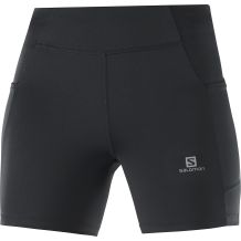 SALOMON CROSS RUN SHORT TIGHT W BLACK SPODENKI SPORTOWE ROZMIAR XS <is>