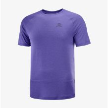 SALOMON CROSS RUN SS TEE M DEEP BLLUE KOSZULKA SPORTOWA DO BIEGANIA R. M <is>