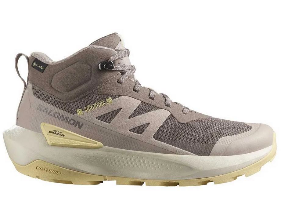 SALOMON ELIXIR ACTIVE MID GTX W NOWE DAMSKIE BUTY SPORTOWE ROZMIAR 38 2/3 (24 CM) <is>