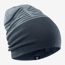 SALOMON FLATSPIN REVERSIBLE BEANIE ASHLEY BLUE NOWA CZAPKA ZIMOWA NARCIARSKA <is>