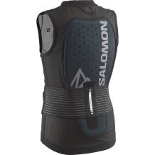 SALOMON FLEXCELL PRO VEST JUNIOR BLACK KAMIZELKA OCHRANIACZ PLECÓW ROZMIAR JM <is>