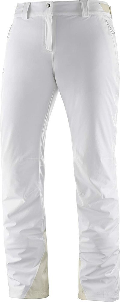 SALOMON ICEMANIA PANT W WHITE NOWE DAMSKIE SPODNIE NARCIARSKIE ROZMIAR M <is>